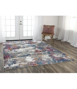 Rugs Town Sanction Blue 025106 2 ft. 6 in. X 8 ft. Rectangle Rug