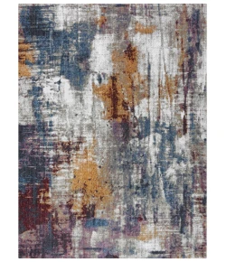 Rugs Town Sanction Orange 025107 8 ft. X 10 ft. Rectangle Rug