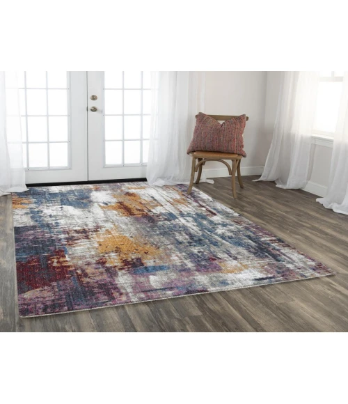 Rugs Town Sanction Orange 025107 8 ft. X 10 ft. Rectangle Rug