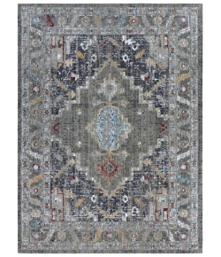 Rugs Town Sanction Grey 025108 8 ft. X 10 ft. Rectangle Rug