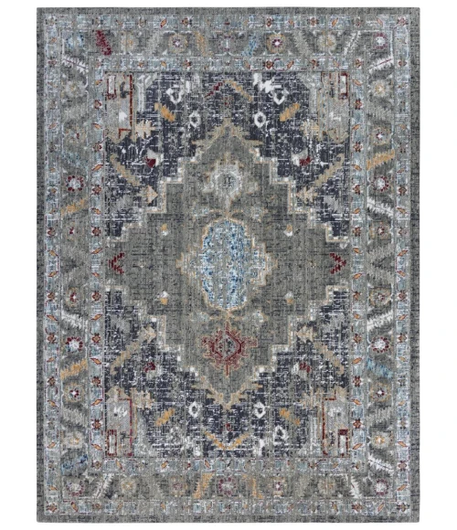 Rugs Town Sanction Grey 025108 10 ft. X 13 ft. Rectangle Rug