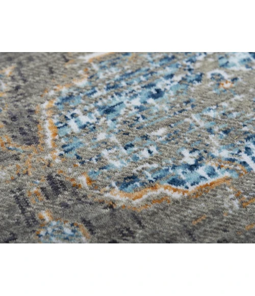 Rugs Town Sanction Grey 025108 2 ft. 6 in. X 8 ft. Rectangle Rug