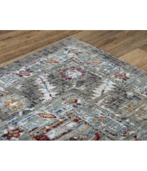 Rugs Town Sanction Grey 025108 2 ft. 6 in. X 8 ft. Rectangle Rug