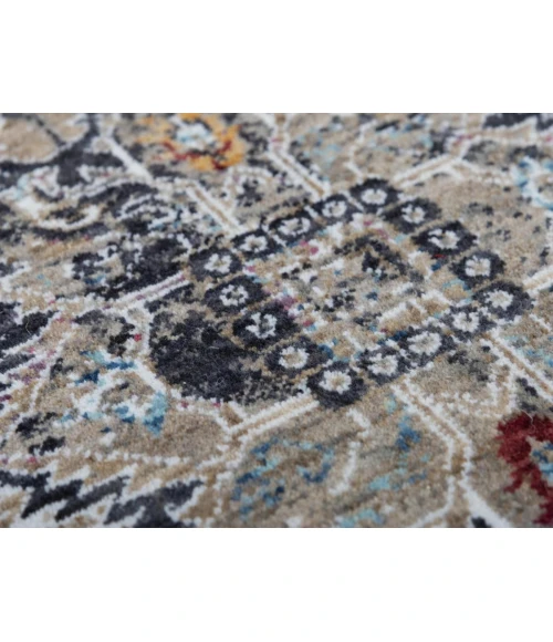 Rugs Town Sanction Charcoal 025109 8 ft. X 10 ft. Rectangle Rug