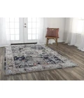 Rugs Town Sanction Charcoal 025109 8 ft. X 10 ft. Rectangle Rug