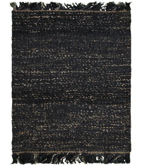 Rugs Town Bali Black 026110 8 ft. X 10 ft. Rectangle Rug