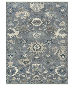 Rugs Town Mila Grey 027101 6 ft. X 9 ft. Rectangle Rug