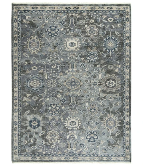Rugs Town Mila Grey 027102 6 ft. X 9 ft. Rectangle Rug