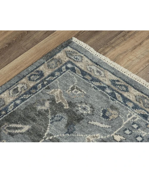 Rugs Town Mila Grey 027102 6 ft. X 9 ft. Rectangle Rug
