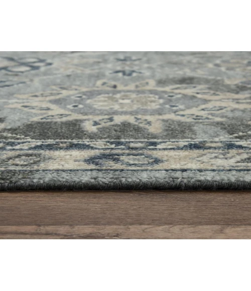 Rugs Town Mila Grey 027102 6 ft. X 9 ft. Rectangle Rug