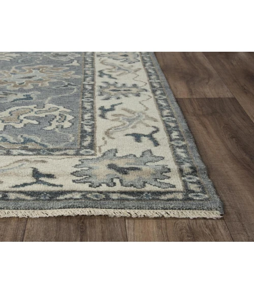 Rugs Town Mila Grey 027105 8 ft. X 10 ft. Rectangle Rug
