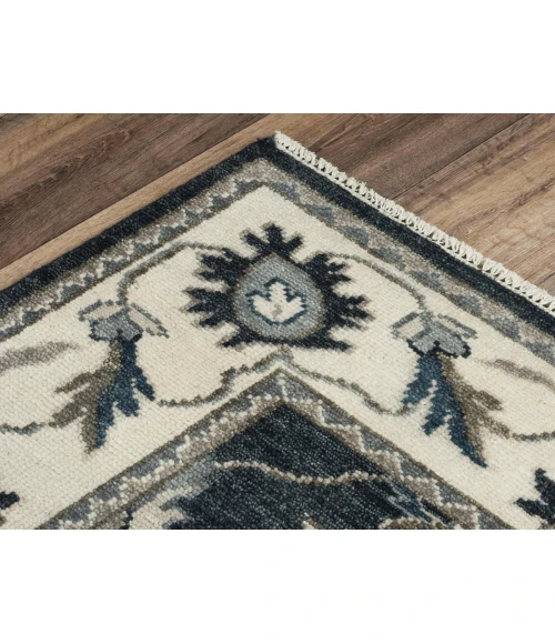 Rugs Town Mila Charcoal 027107 8 ft. X 10 ft. Rectangle Rug