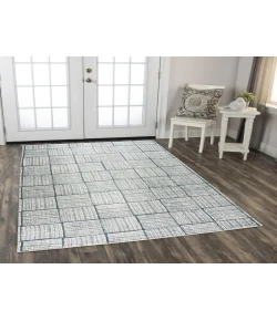 Rugs Town Wondrous Blue 111104 7 ft. 9 in. X 9 ft. 9 in. Rectangle Rug