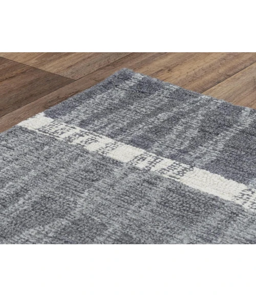 Rugs Town Wondrous Charcoal 111128 5 ft. X 7 ft. 6 in. Rectangle Rug