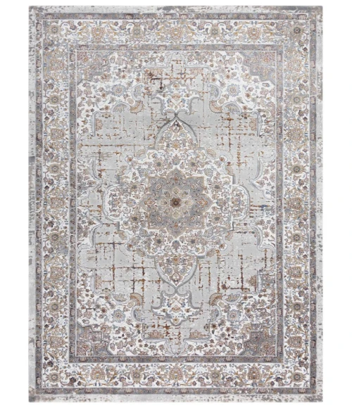 Rugs Town Opal Grey 112101 7 ft. 8 in. X 9 ft. 10 in. Rectangle Rug