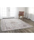 Rugs Town Opal Grey 112101 7 ft. 8 in. X 9 ft. 10 in. Rectangle Rug