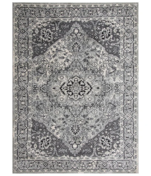 Rugs Town Lucid Light Grey 113108 8 ft. X 10 ft. Rectangle Rug