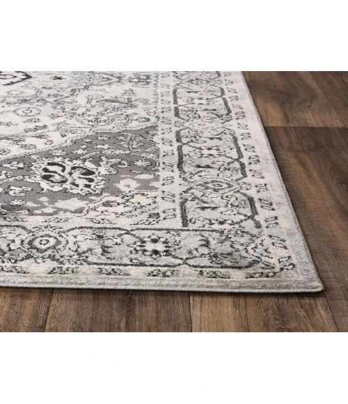Rugs Town Lucid Light Grey 113108 8 ft. X 10 ft. Rectangle Rug