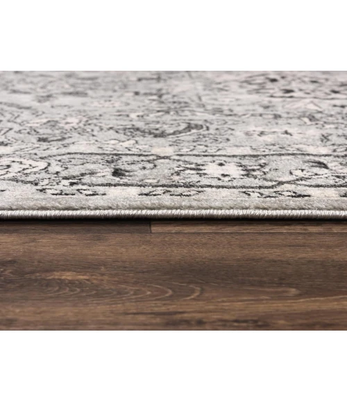 Rugs Town Lucid Light Grey 113108 8 ft. X 10 ft. Rectangle Rug