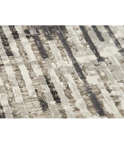 Rugs Town Graystone Grey 114104 6 ft. 7 in. X 9 ft. 6 in. Rectangle Rug
