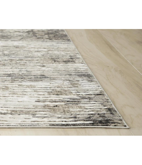 Rugs Town Graystone Grey 114104 6 ft. 7 in. X 9 ft. 6 in. Rectangle Rug