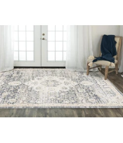 Rugs Town Poppy Blue 115101 8 ft. 10 in. X 11 ft. 10 in. Rectangle Rug