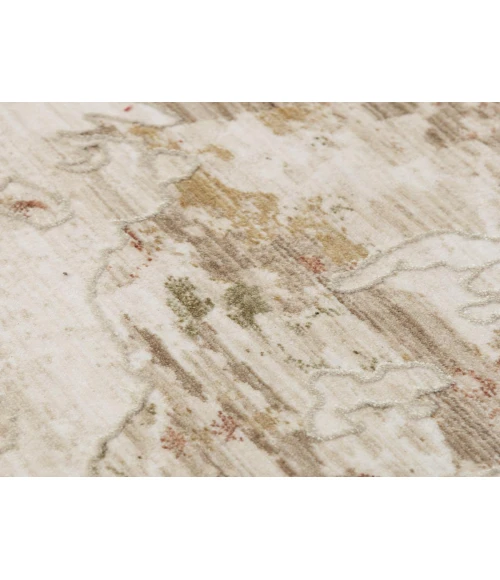 Rugs Town Poppy Ivory 115103 3 ft. 11 in. X 5 ft. 6 in. Rectangle Rug