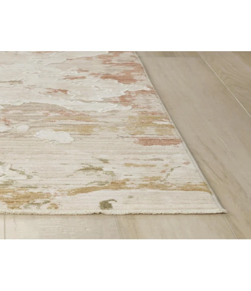 Rugs Town Poppy Ivory 115103 3 ft. 11 in. X 5 ft. 6 in. Rectangle Rug