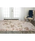 Rugs Town Poppy Ivory 115103 3 ft. 11 in. X 5 ft. 6 in. Rectangle Rug