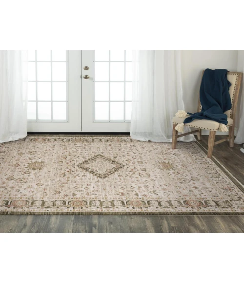 Rugs Town Poppy Natural 115105 3 ft. 11 in. X 5 ft. 6 in. Rectangle Rug