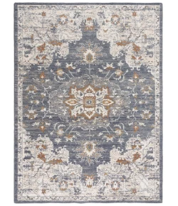 Rugs Town Sage Blue 118105 2 ft. 6 in. X 8 ft. Rectangle Rug