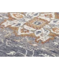 Rugs Town Sage Blue 118105 2 ft. 6 in. X 8 ft. Rectangle Rug
