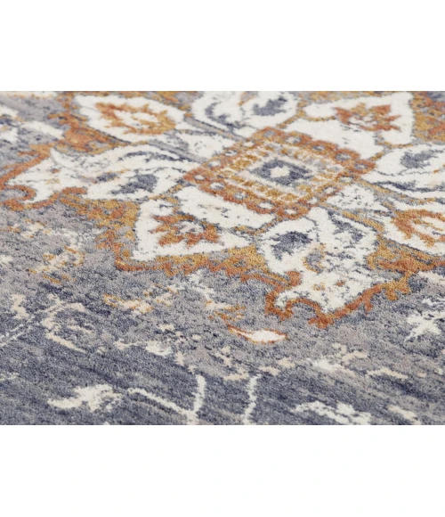 Rugs Town Sage Blue 118105 2 ft. 6 in. X 8 ft. Rectangle Rug