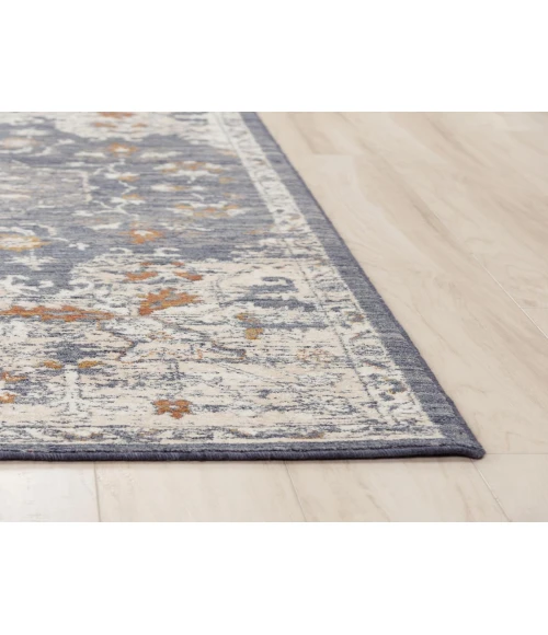 Rugs Town Sage Blue 118105 2 ft. 6 in. X 8 ft. Rectangle Rug