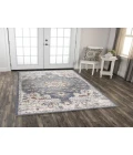 Rugs Town Sage Blue 118105 2 ft. 6 in. X 8 ft. Rectangle Rug
