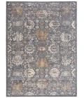 Rugs Town Sage Blue 118107 3 ft. X 5 ft. Rectangle Rug