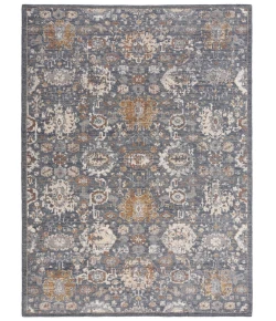 Rugs Town Sage Blue 118107 2 ft. 6 in. X 8 ft. Rectangle Rug