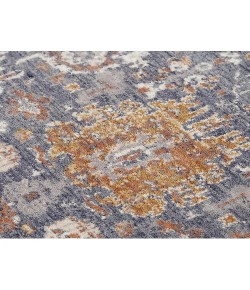 Rugs Town Sage Blue 118107 3 ft. X 5 ft. Rectangle Rug