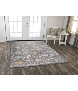Rugs Town Sage Blue 118107 2 ft. 6 in. X 8 ft. Rectangle Rug