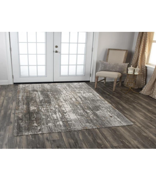 Rugs Town Antonela Grey 119740 2 ft. 6 in. X 8 ft. Rectangle Rug