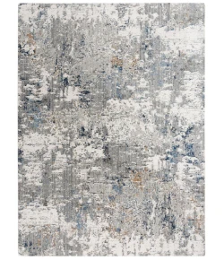 Rugs Town Antonela Grey/ Blue 119747 2 ft. 6 in. X 8 ft. Rectangle Rug