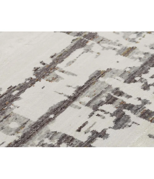 Rugs Town Cara Ivory/ Grey 120729 9 ft. X 12 ft. Rectangle Rug