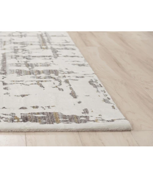 Rugs Town Cara Ivory/ Grey 120729 9 ft. X 12 ft. Rectangle Rug