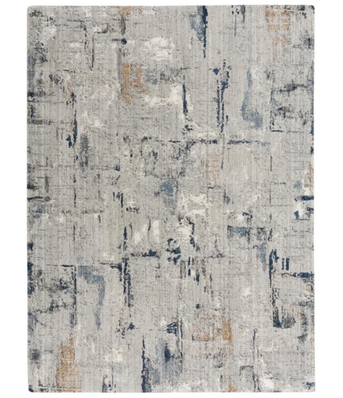 Rugs Town Cara Grey/ Multi 120731 2 ft. 6 in. X 8 ft. Rectangle Rug