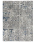 Rugs Town Cara Grey/ Blue 120735 8 ft. X 10 ft. Rectangle Rug
