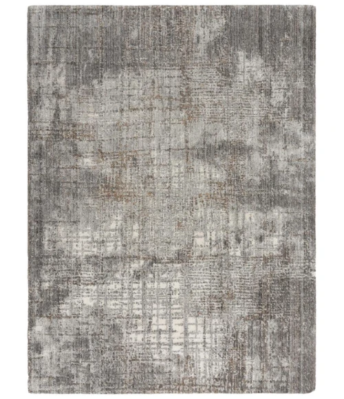 Rugs Town Cara Grey 120736 8 ft. X 10 ft. Rectangle Rug