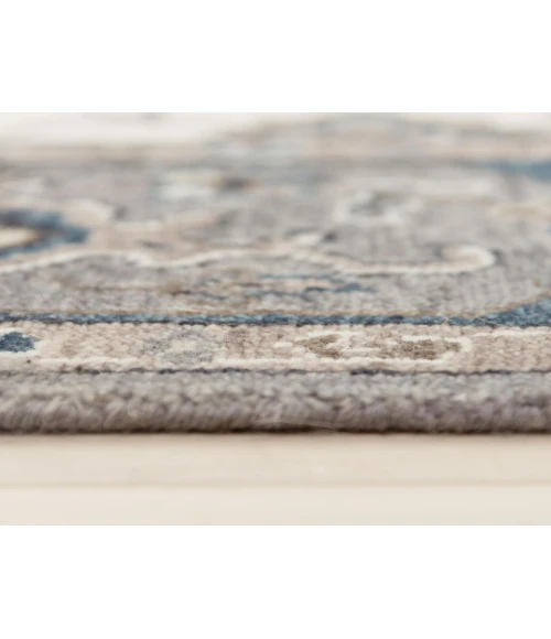 Rugs Town Greek Grey/ Ivory 122755 6 ft. X 9 ft. Rectangle Rug