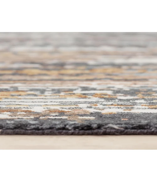 Rugs Town Jade Charcoal 123734 2 ft. 6 in. X 8 ft. Rectangle Rug