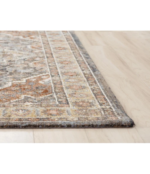 Rugs Town Jade Dark Rust 123736 2 ft. 6 in. X 8 ft. Rectangle Rug