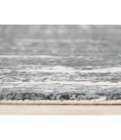 Rugs Town Jade Blue 123740 2 ft. 6 in. X 8 ft. Rectangle Rug